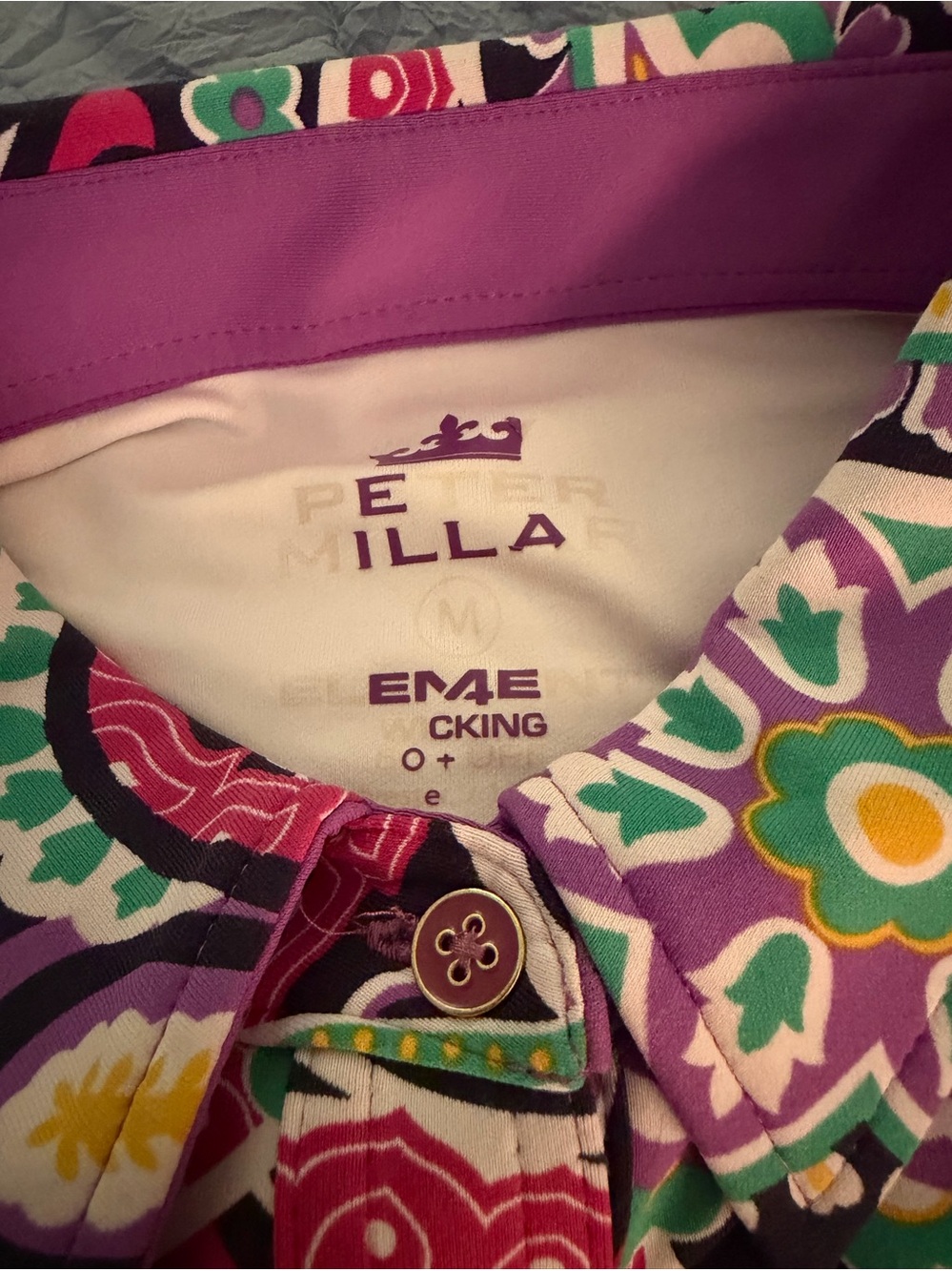 Peter Millar Vibrant Paisley Dress Womens Medium - Picture 3 of 3